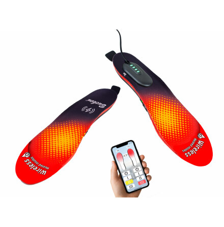 Varmesåler med app, trådløs lading og USB-ladeplater Varmesåler med app, trådløs lading og USB-ladeplater