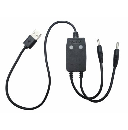 USB-A ladekabel for 7,4 V litiumbatterier